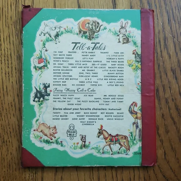 Vintage 50s Uncle Wiggily And The Alligator Hardcover Children's Book - Picture 9 of 9